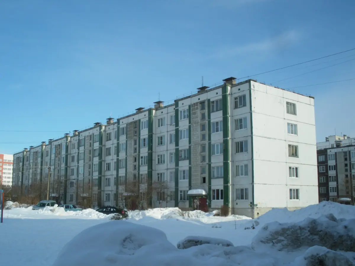 Жилые дома в городе Коммунар Гатчинского района