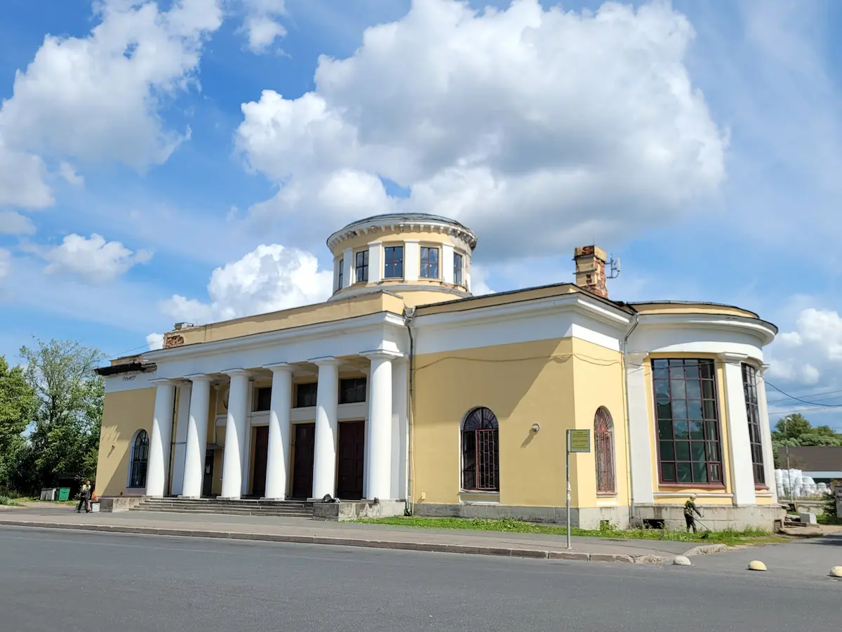 Жилые кварталы Красного Села — района Санкт-Петербурга