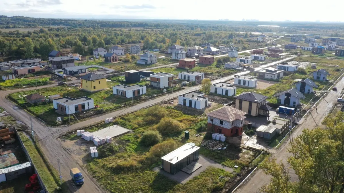 Новостройки в посёлке Разметелево Всеволожского района