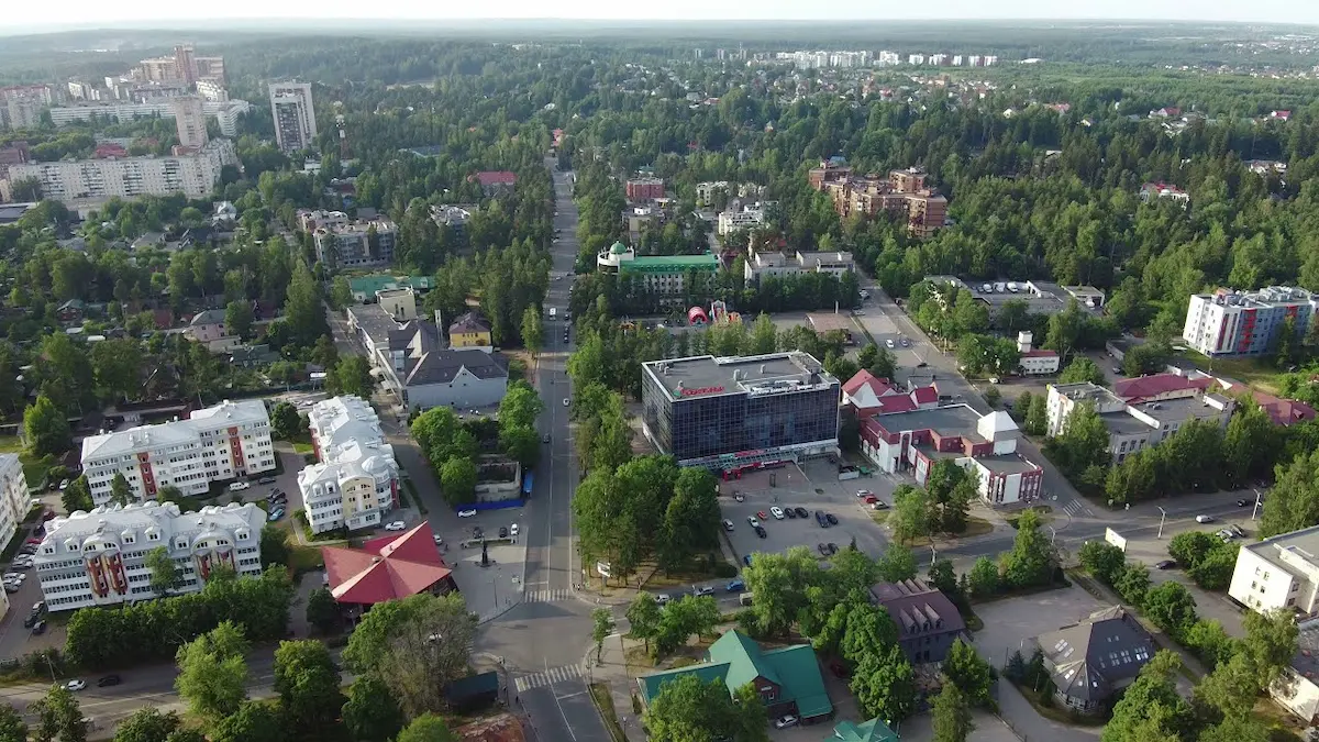 Жилые кварталы Всеволожска Ленинградской области